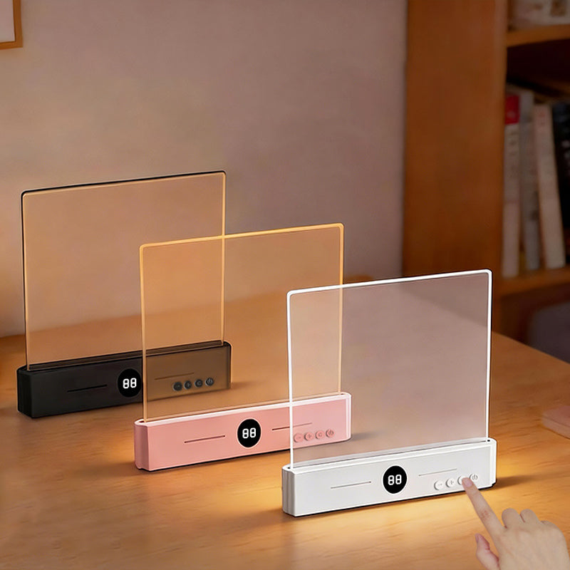 📖 LED-Panel-Leselicht mit 3 Farben & Timer – Flache Buchleuchte für die Lektüre im Bett | Stufenlose Dimmung | Augenschonendes Design