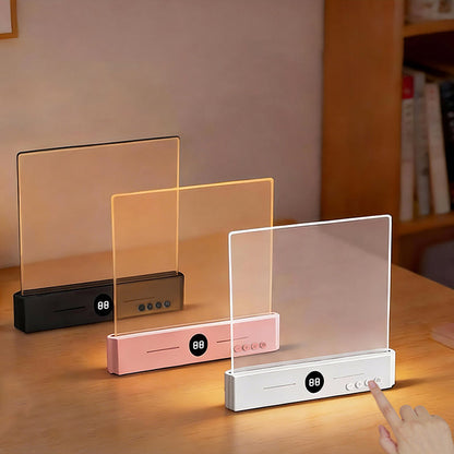 📖 LED-Panel-Leselicht mit 3 Farben & Timer – Flache Buchleuchte für die Lektüre im Bett | Stufenlose Dimmung | Augenschonendes Design