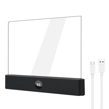 📖 LED-Panel-Leselicht mit 3 Farben & Timer – Flache Buchleuchte für die Lektüre im Bett | Stufenlose Dimmung | Augenschonendes Design