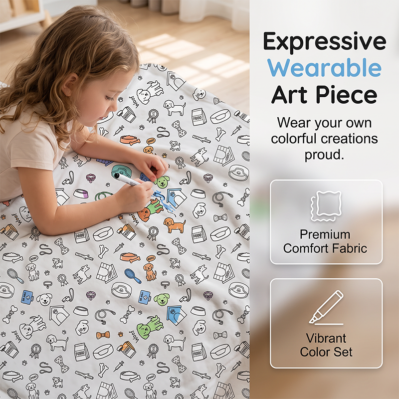 🎉 Sonderangebot dieser Woche – 50 % RABATT ✨🎨 Kreatives gemütliches Mal‑Decken‑Set