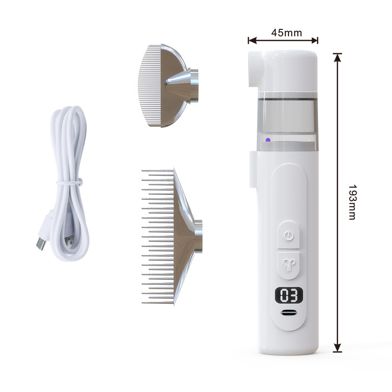 🐶⚡ Elektrischer Fellpflege-Kamm – 2-in-1, USB-C, sanft – loses Fell & Verfilzungen entfernt! ✨