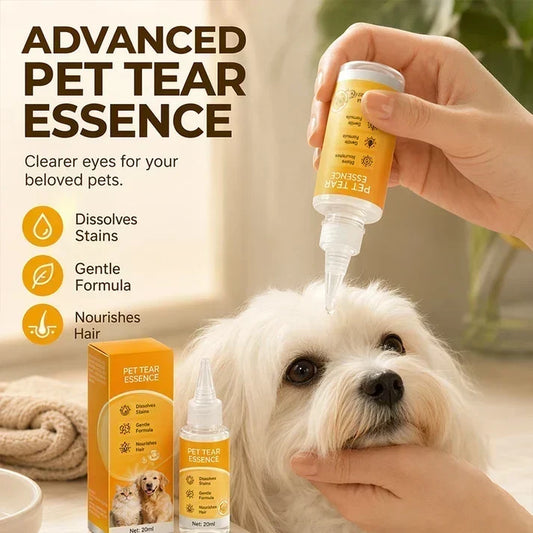 🐶 Jetzt 50 % sparen! ✨ Sanfte Augenpflege für Haustiere – Augenbereich reinigen & Fell pflegen 👀