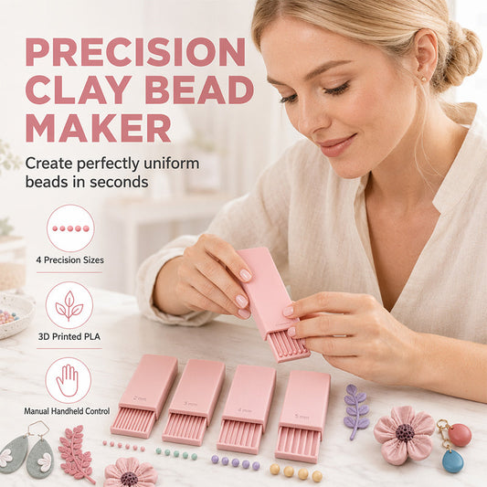 🎨🔵 3D-Tonkugel-Formset – 4 Größen, doppelseitig – für perfekte Nagelkunst & Mini-Charms! ✨