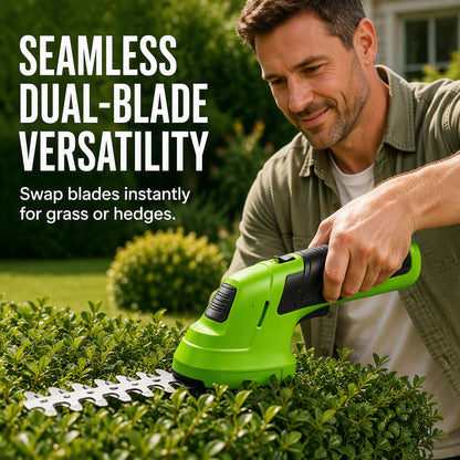 🔥 Heute -50 %! 🌿 Tragbares Heckenscheren-Set für Gartenarbeiten