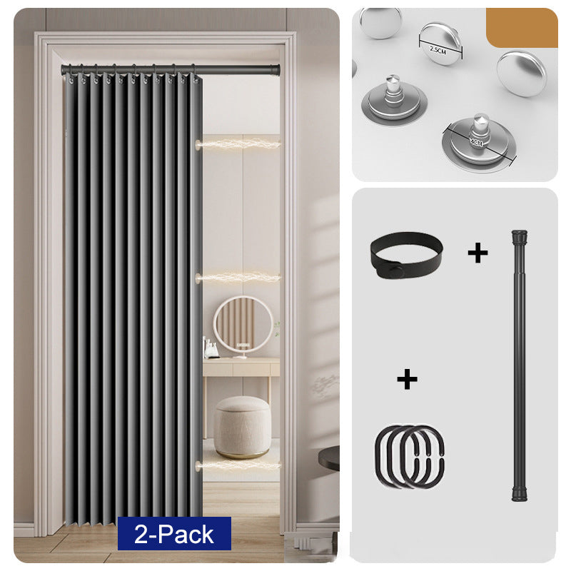 ⏳Begrenzte Zeit 50% Rabatt⏰️ Magnetischer Faltvorhang ohne Bohren