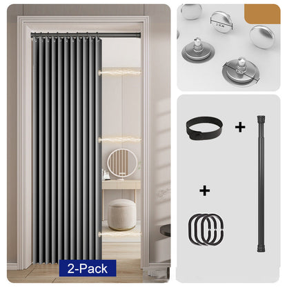 ⏳Begrenzte Zeit 50% Rabatt⏰️ Magnetischer Faltvorhang ohne Bohren