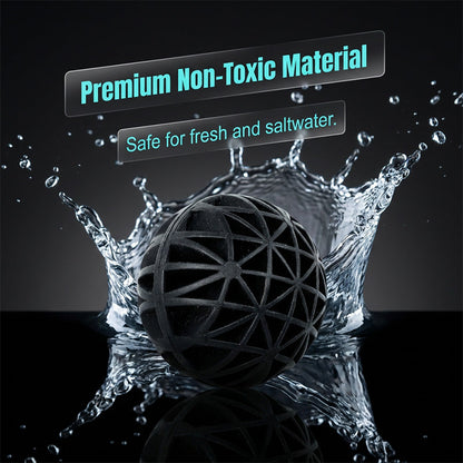 🐟🔵 Aquarium Bio-Balls – 800–1500㎡/L, porös, wiederverwendbar – für klares, gesundes Wasser! 🌊
