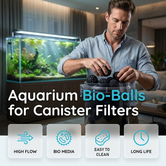 🐟🔵 Aquarium Bio-Balls – 800–1500㎡/L, porös, wiederverwendbar – für klares, gesundes Wasser! 🌊