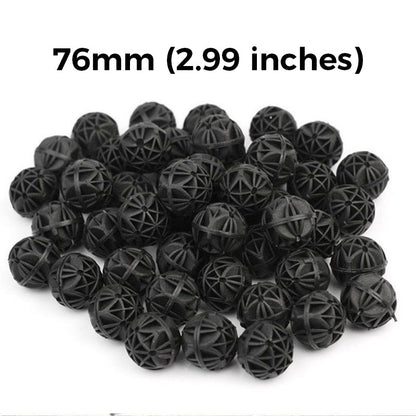 🐟🔵 Aquarium Bio-Balls – 800–1500㎡/L, porös, wiederverwendbar – für klares, gesundes Wasser! 🌊