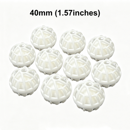 🐟🔵 Aquarium Bio-Balls – 800–1500㎡/L, porös, wiederverwendbar – für klares, gesundes Wasser! 🌊