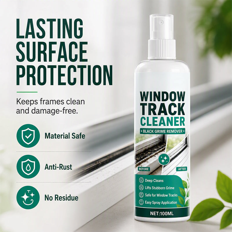 🧼 Fenster-Schienenreiniger „Black Grime“ ✨ Schwarzer Schmutz an Fensterführungen schnell entfernt!