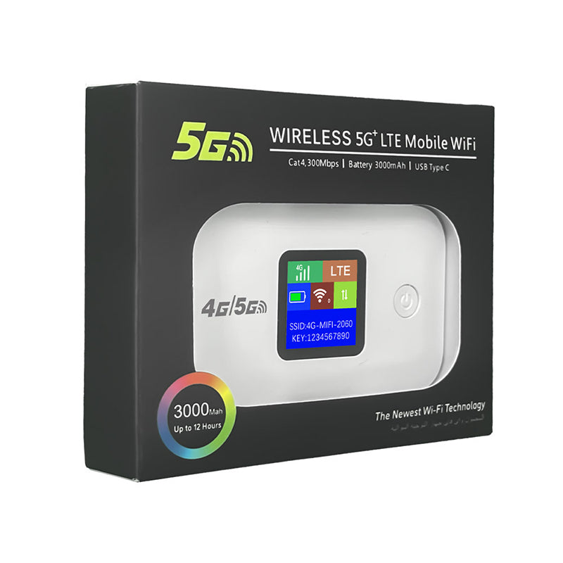 📶🌍 Mobiler 5G-LTE-WLAN-Router – vertragsfrei, 140 Länder, 10 Geräte – überall Highspeed-Internet! ⚡