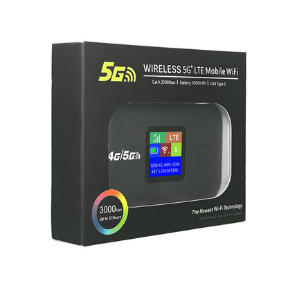 📶🌍 Mobiler 5G-LTE-WLAN-Router – vertragsfrei, 140 Länder, 10 Geräte – überall Highspeed-Internet! ⚡