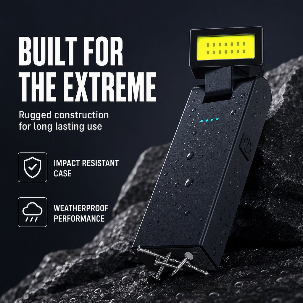 💡🧲 COB-Arbeitsleuchte – 3300 Lumen, Magnetfuß, USB-C – hell, leicht & vielseitig! ⚡