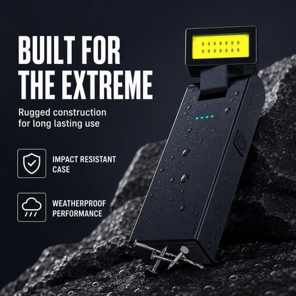 💡🧲 COB-Arbeitsleuchte – 3300 Lumen, Magnetfuß, USB-C – hell, leicht & vielseitig! ⚡