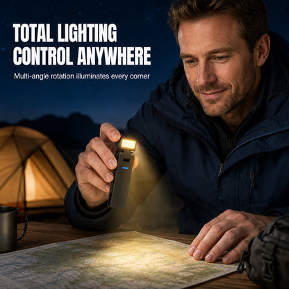 💡🧲 COB-Arbeitsleuchte – 3300 Lumen, Magnetfuß, USB-C – hell, leicht & vielseitig! ⚡