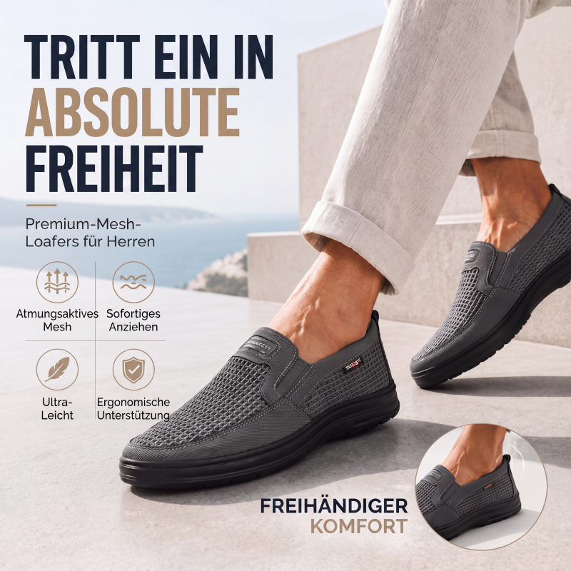 👟💪 Mesh-Slip-On-Schuhe – atmungsaktiv, rutschfest & langlebig – für Freizeit & Alltag! 🌟