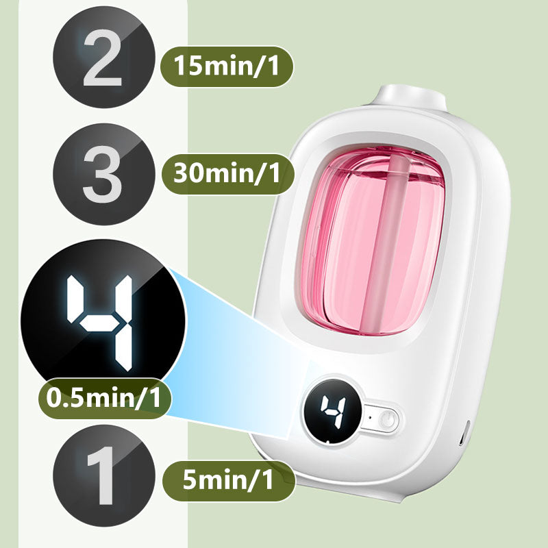 ✨50 % RABATT✨🎶Automatischer Aromatherapie-Diffusor 🌿✨ | Ultraschall-Zerstäubung · Zeitgesteuertes Sprühen · Smart Display · Wand- & Tischmontage