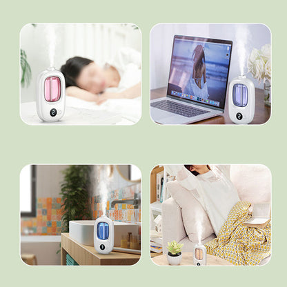 ✨50 % RABATT✨🎶Automatischer Aromatherapie-Diffusor 🌿✨ | Ultraschall-Zerstäubung · Zeitgesteuertes Sprühen · Smart Display · Wand- & Tischmontage