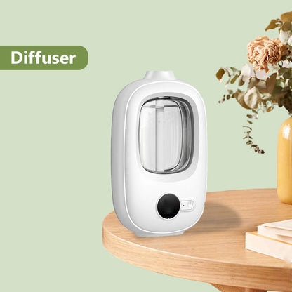 ✨50 % RABATT✨🎶Automatischer Aromatherapie-Diffusor 🌿✨ | Ultraschall-Zerstäubung · Zeitgesteuertes Sprühen · Smart Display · Wand- & Tischmontage