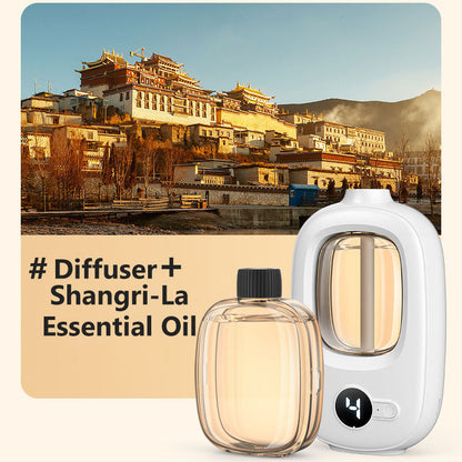 ✨50 % RABATT✨🎶Automatischer Aromatherapie-Diffusor 🌿✨ | Ultraschall-Zerstäubung · Zeitgesteuertes Sprühen · Smart Display · Wand- & Tischmontage