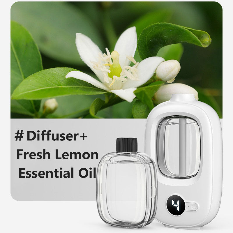 ✨50 % RABATT✨🎶Automatischer Aromatherapie-Diffusor 🌿✨ | Ultraschall-Zerstäubung · Zeitgesteuertes Sprühen · Smart Display · Wand- & Tischmontage