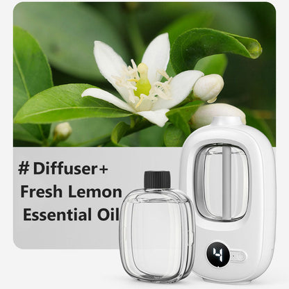 ✨50 % RABATT✨🎶Automatischer Aromatherapie-Diffusor 🌿✨ | Ultraschall-Zerstäubung · Zeitgesteuertes Sprühen · Smart Display · Wand- & Tischmontage