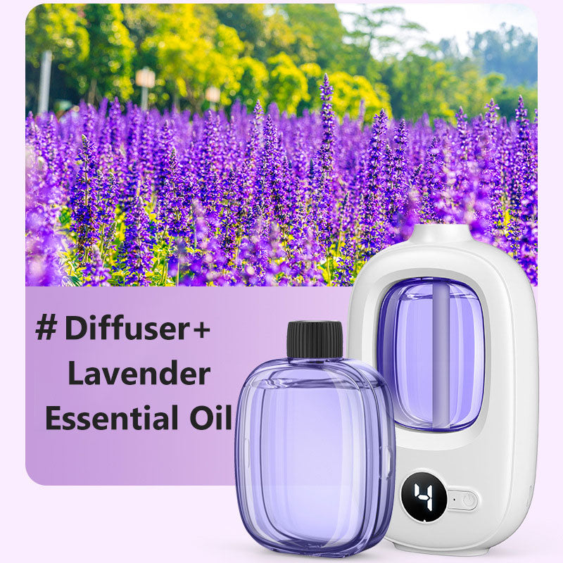 ✨50 % RABATT✨🎶Automatischer Aromatherapie-Diffusor 🌿✨ | Ultraschall-Zerstäubung · Zeitgesteuertes Sprühen · Smart Display · Wand- & Tischmontage