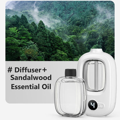 ✨50 % RABATT✨🎶Automatischer Aromatherapie-Diffusor 🌿✨ | Ultraschall-Zerstäubung · Zeitgesteuertes Sprühen · Smart Display · Wand- & Tischmontage