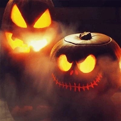 ⚡🎃🔥Ultraschall-Nebelmaschine mit 12 LEDs