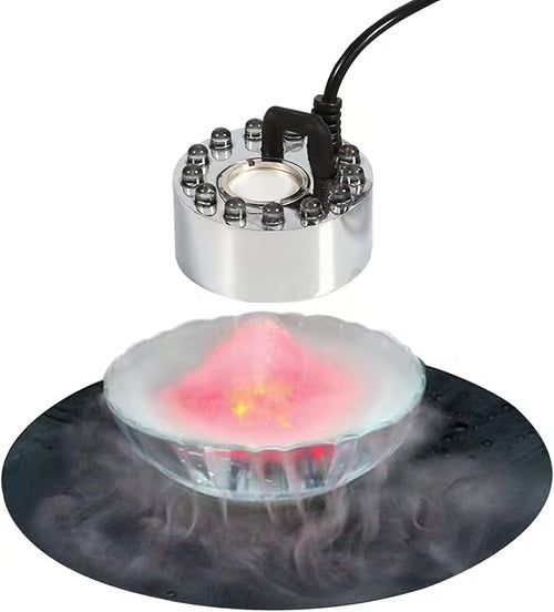 ⚡🎃🔥Ultraschall-Nebelmaschine mit 12 LEDs