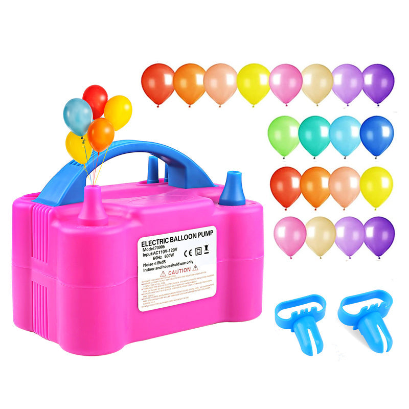 Elektrische Ballonpumpe mit Doppeldüse