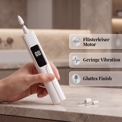 ⏳Zeitlich begrenztes Angebot⏳ 💅 Professionelles elektrisches Nagelfräser-Set – Hornhautentfernung, austauschbare Aufsätze & intelligentes LED-Display ✨