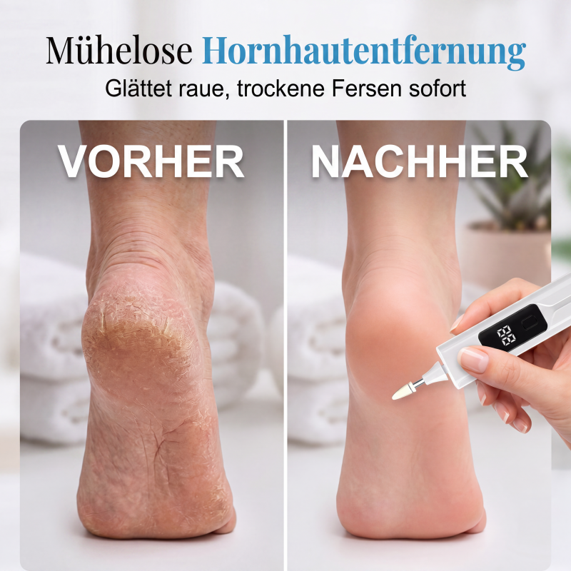 ⏳Zeitlich begrenztes Angebot⏳ 💅 Professionelles elektrisches Nagelfräser-Set – Hornhautentfernung, austauschbare Aufsätze & intelligentes LED-Display ✨