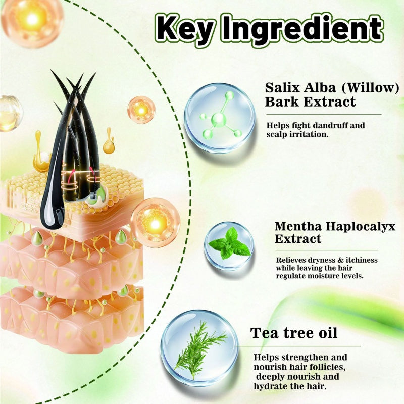 🛡️🌱 Kopfhautspray gegen Schuppen & Juckreiz – beruhigend, feuchtigkeitsspendend – für gesundes Haar! 💪