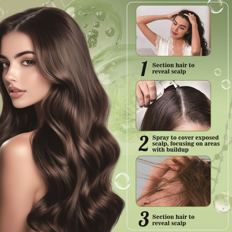 🛡️🌱 Kopfhautspray gegen Schuppen & Juckreiz – beruhigend, feuchtigkeitsspendend – für gesundes Haar! 💪