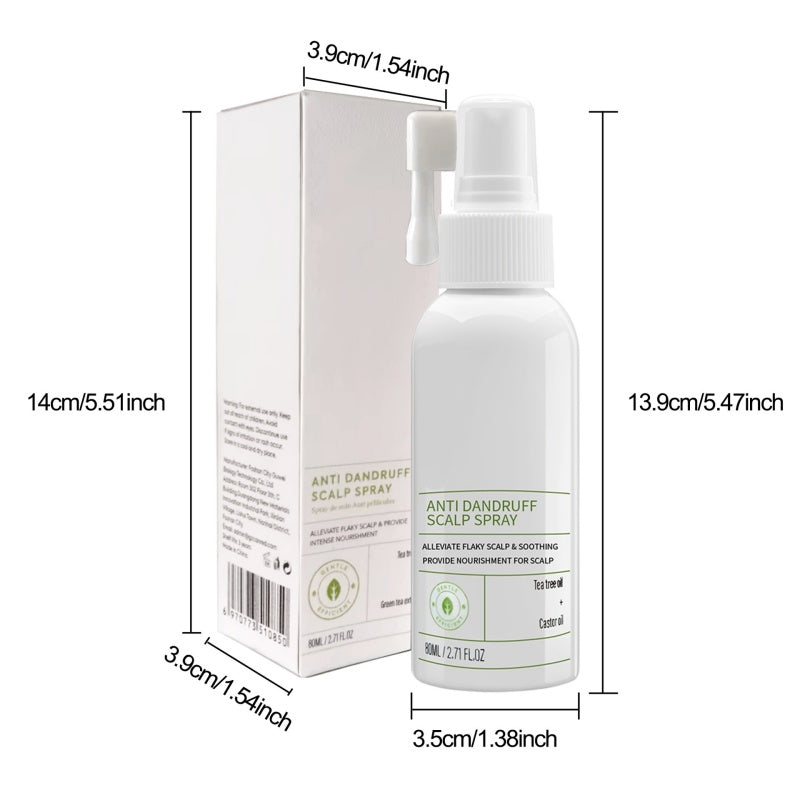 🛡️🌱 Kopfhautspray gegen Schuppen & Juckreiz – beruhigend, feuchtigkeitsspendend – für gesundes Haar! 💪