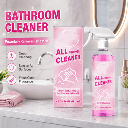 🛡️🧼 Badezimmer-Reinigungsspray – antibakteriell, kalklösend – frischer Duft & Glanz! 💪