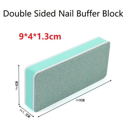Multifunktionaler kompakter Nagelpuffer-Block