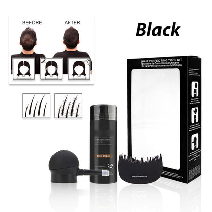 💆‍♀️💯 Haarfasern-Set – kaschiert kahle Stellen, wasserfest & natürlich – sofort mehr Volumen! ✨