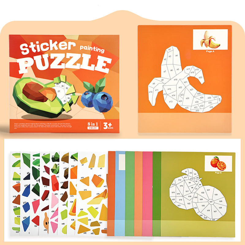 🎨🔷 Stickerbuch Geometrie – kreativ, lehrreich & bunt – perfekte Beschäftigung für zu Hause! 🌟