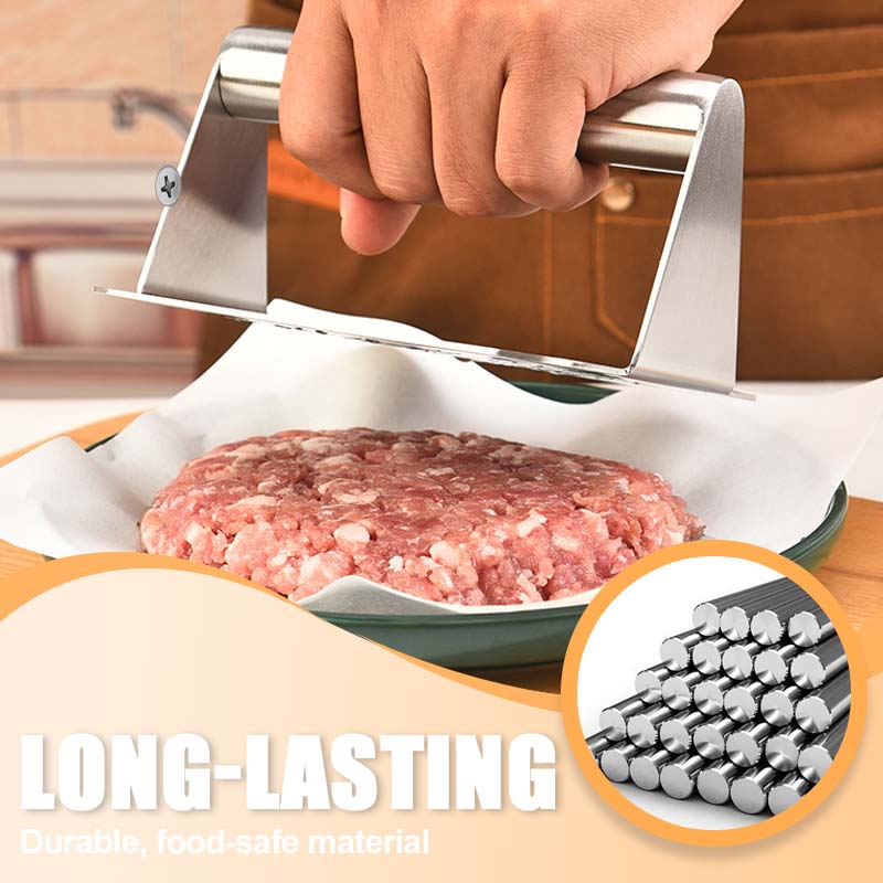 🍔🛡️ Burgerpresse – antihaft, langlebig & einfach zu reinigen – perfekte Patties! 🌟
