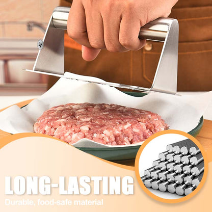 🍔🛡️ Burgerpresse – antihaft, langlebig & einfach zu reinigen – perfekte Patties! 🌟
