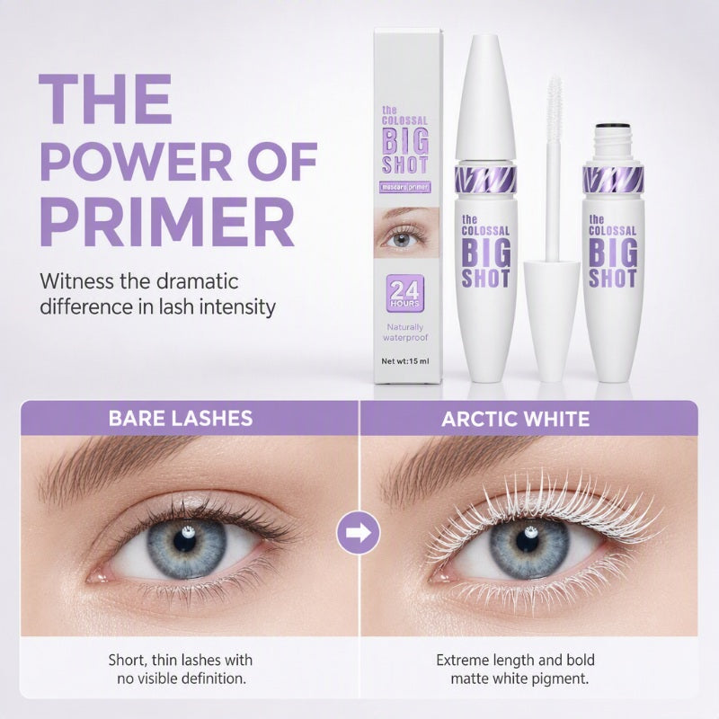 💙✨ Volumen-Mascara-Primer – langanhaltend, pflegend & intensiv – für voluminöse Wimpern! 💪
