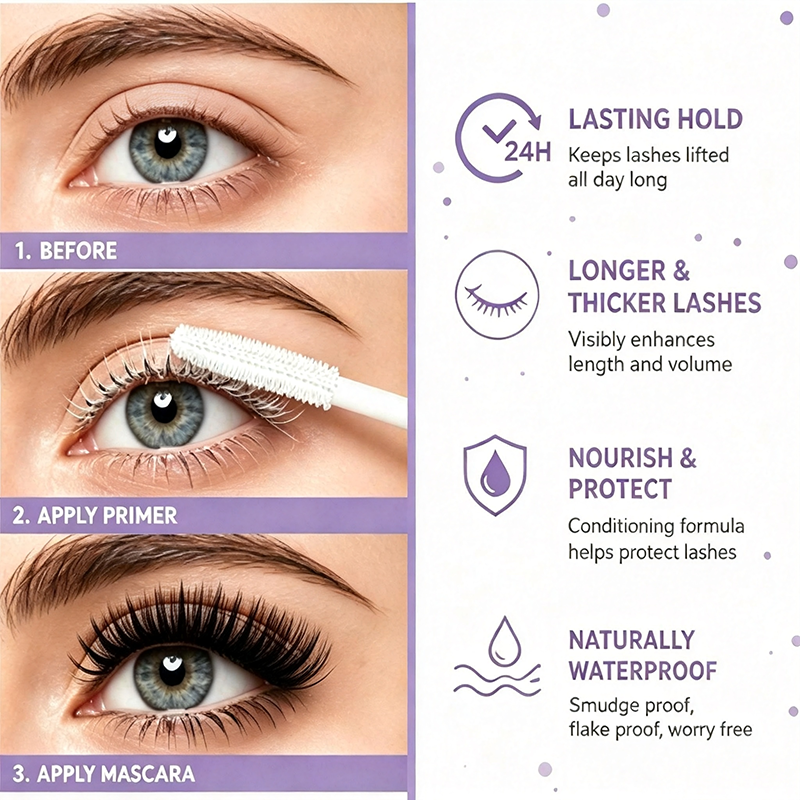 💙✨ Volumen-Mascara-Primer – langanhaltend, pflegend & intensiv – für voluminöse Wimpern! 💪