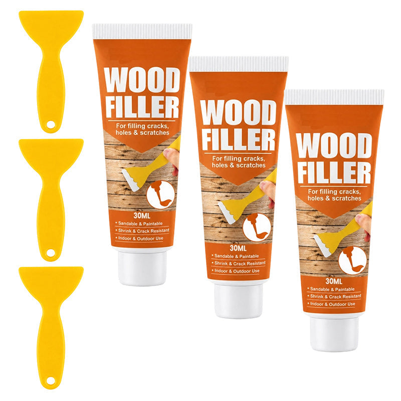 🛠️🪵 Holzfüller – Risse & Löcher füllen – glattes Finish, sofort einsetzbar! 💪