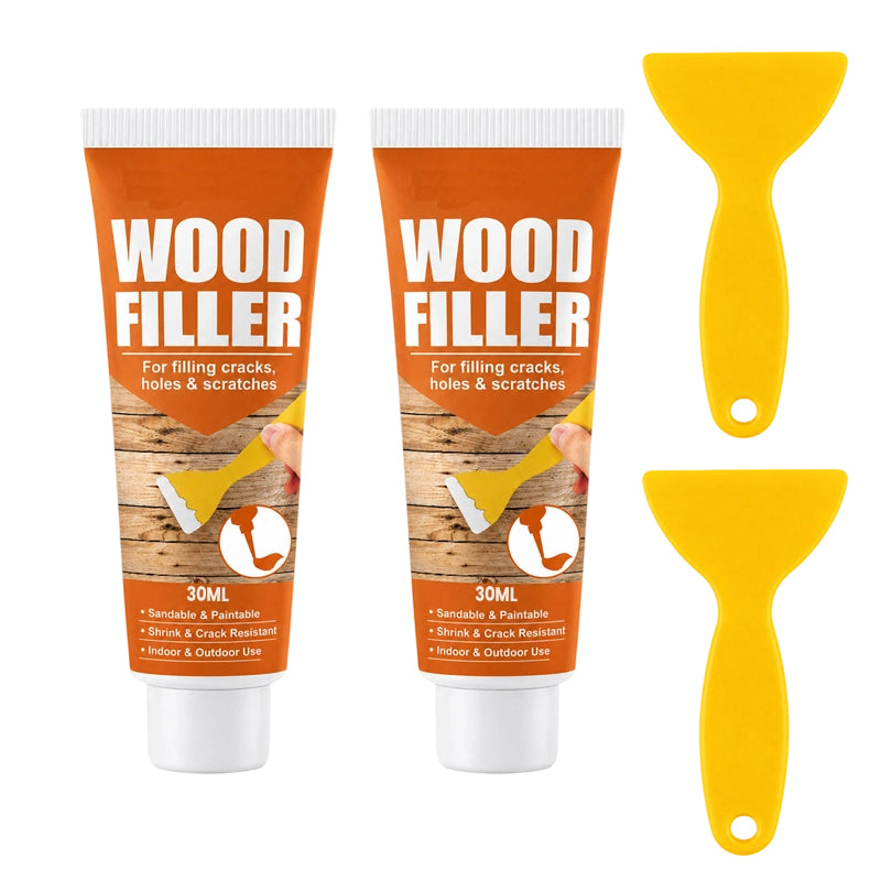 🛠️🪵 Holzfüller – Risse & Löcher füllen – glattes Finish, sofort einsetzbar! 💪