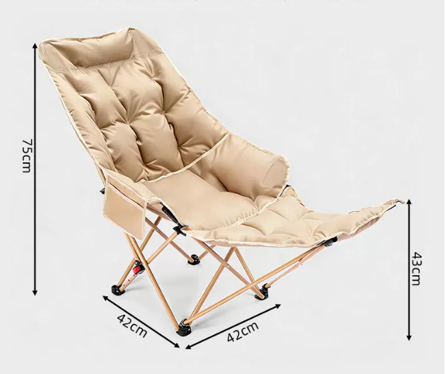 🪑 Tragbarer verstellbarer Klappstuhl für Außenbereich – Leicht, stabil & vielseitig – Ideal für Garten, Camping, Strand oder Terrasse – einfacher Transport und Aufbau 🏕️✨