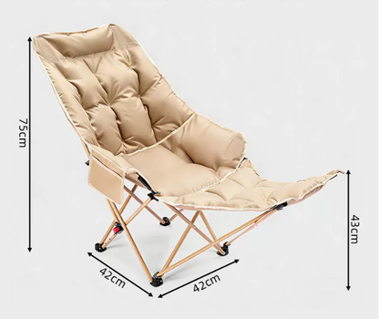 🪑 Tragbarer verstellbarer Klappstuhl für Außenbereich – Leicht, stabil & vielseitig – Ideal für Garten, Camping, Strand oder Terrasse – einfacher Transport und Aufbau 🏕️✨