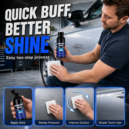 🚗💎 Kratzer-Reparatur-Wachs – für alle Lackfarben, streifenfrei & schützend – einfach auftragen! ✨